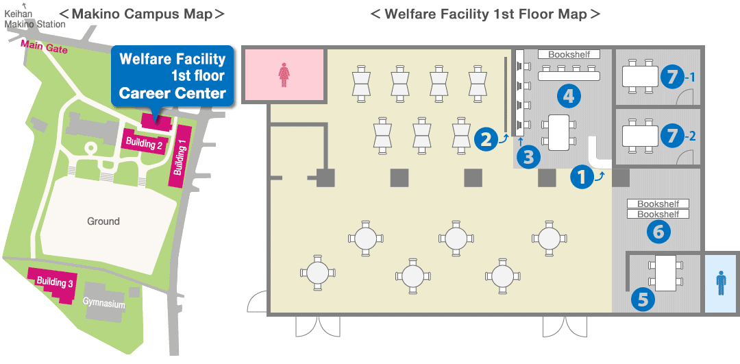 Career Center Map