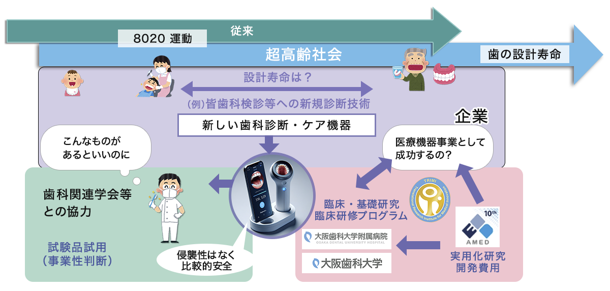 TRIMIが担う開発品のアウトプット戦略